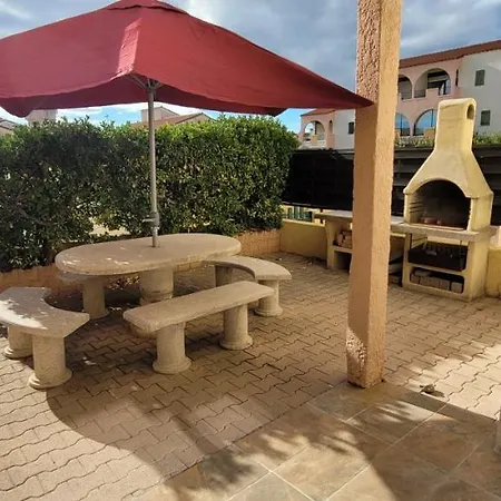 Barcares Village 61m2,climatise Moins De 5mn A Pieds De La 아파트 르발카레스